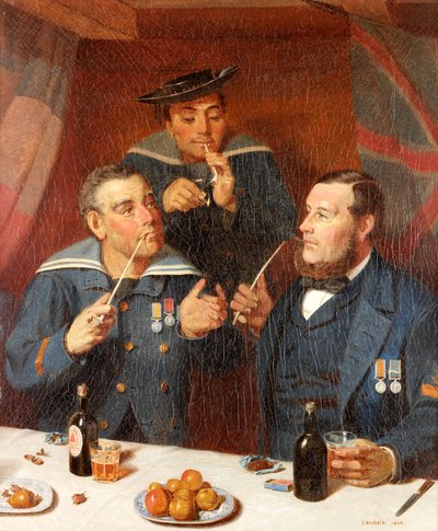Pipe of Peace, 1864 by James Stokeld